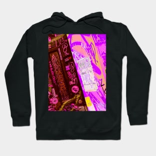 Fluo Graffiti Tag NYC Street Art Hoodie